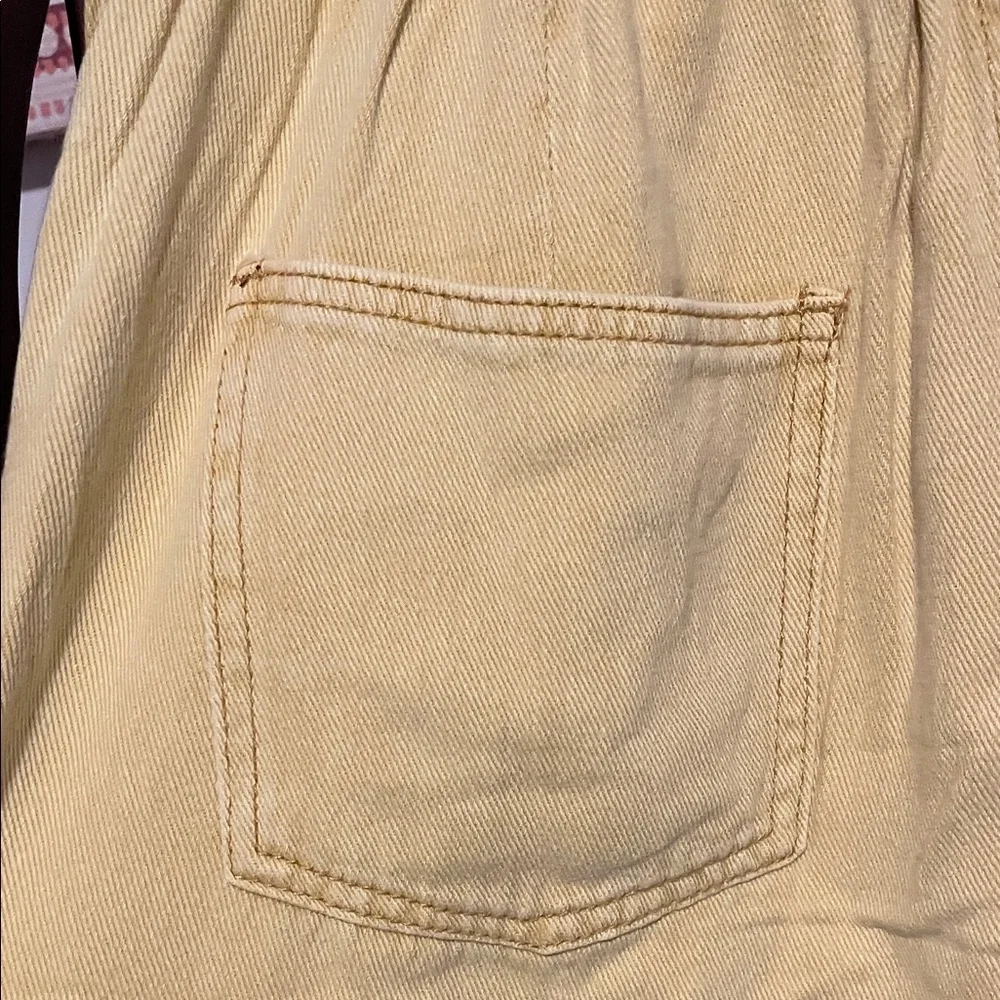 POL YELLOW Distressed baggy pants - Picture 11 of 14